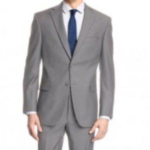 Presidential Giorgio Napoli Suit Jacket-Light Gray